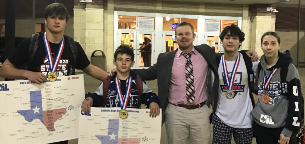 2020 Creekview Wrestling State Placers
