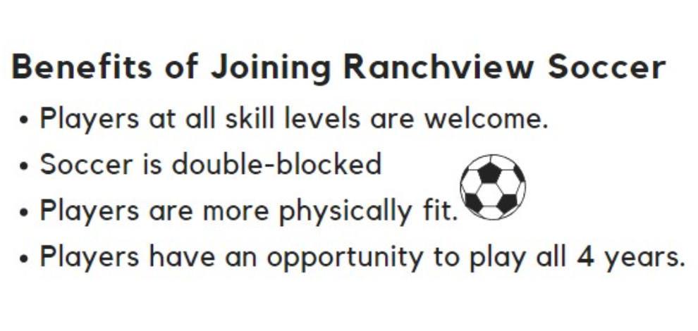 Benefits of Ranchview Girls Soccer