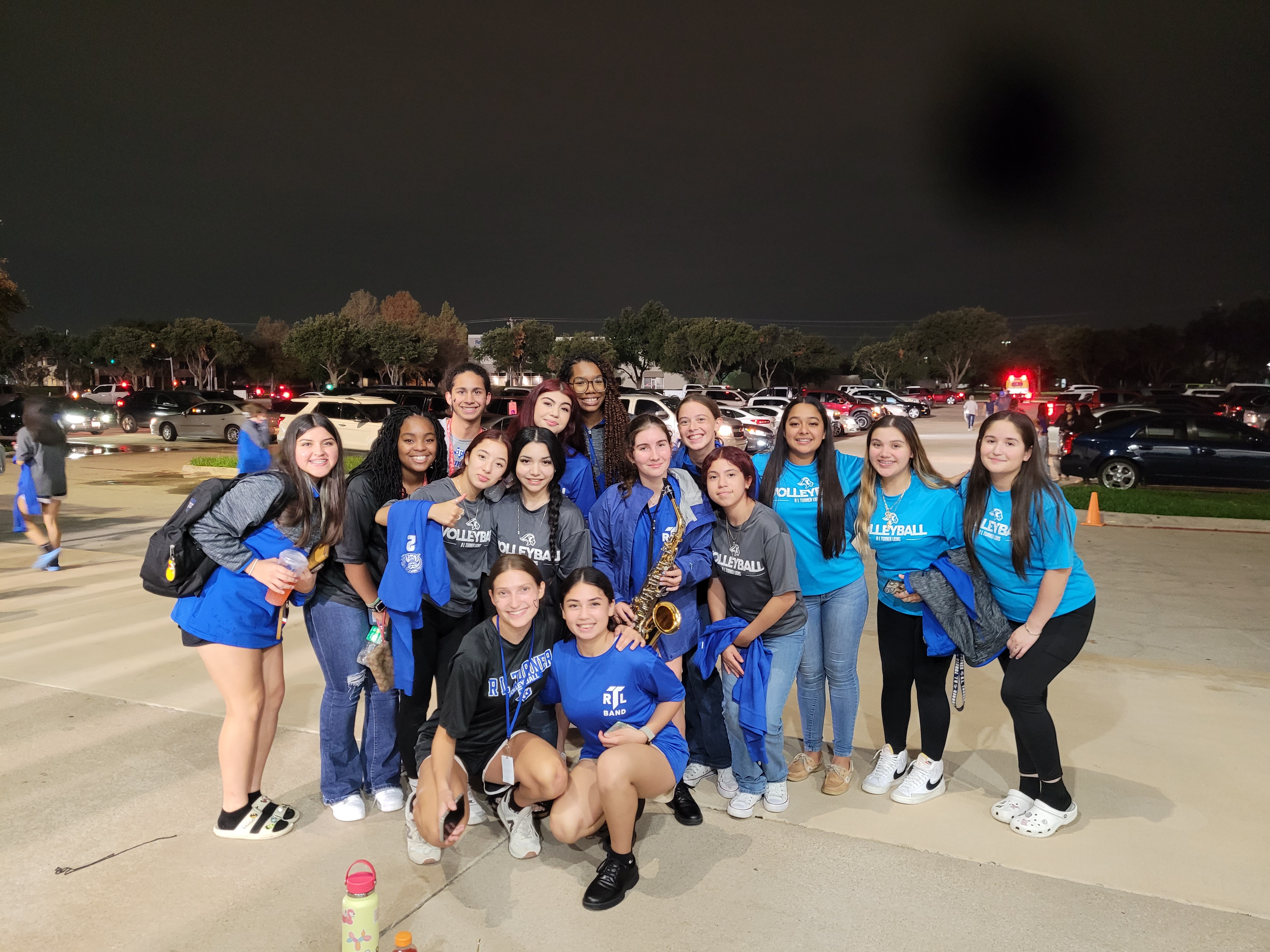 Friday Night Lights (on a Thursday) - VB supports our Football Players
