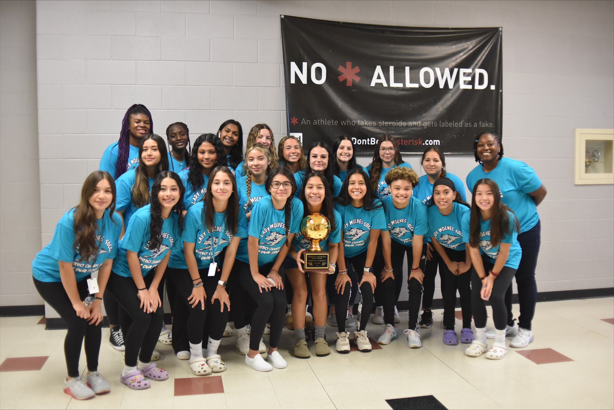 It is Gold Ball Season for the Lady Wolves. Next up Area Championship!!