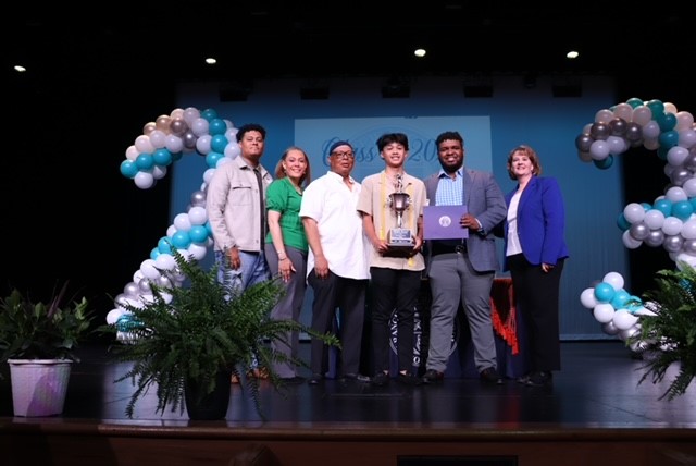 2023 recipient of the Dennis Bryant Scholarship for Perseverance to Senior Caden Cunanan