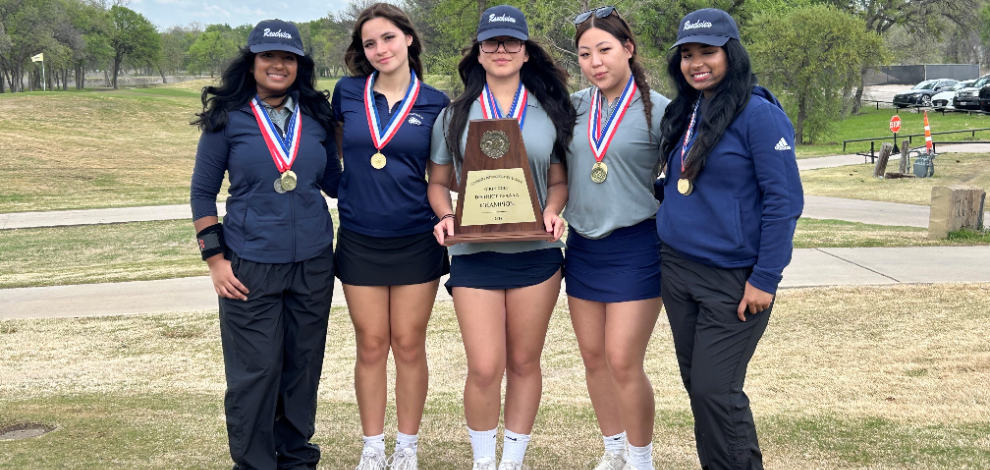 2025 Girls District Golf Champions. Luna Vista