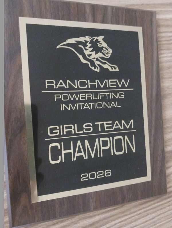 Girls win 1st place at Ranchview